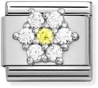 Nomination CLASSIC Flower Crystal Charm 330322/01