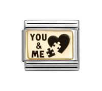 Nomination You & Me Puzzle Charm