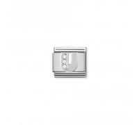 Nomination CLASSIC Silvershine Letter U Charm 330301/21