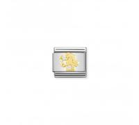 Nominations Composable Classic Zodiac Gold Zirconia Capricorn Link 030302/10