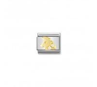 Nominations Composable Classic Zodiac Gold Zirconia Taurus Link 030302/02 -
