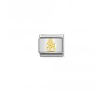 Nominations Composable Classic Zodiac Gold Zirconia Virgo Link 030302/06 -