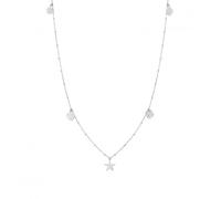 Nominations Nomination Melodie Pearls Silver Long White Pearls Silver Mixed Necklace 147712/038 - Sterling Silver / Pearl