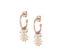 Nominations Nomination Melodie Pearls Silver White Pearls Rose Gold Flower Earrings 147713/061 - Sterling Silver / Pearl