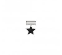 Nominations Nomination Seimia Symbols Enamel Black Star Pendant