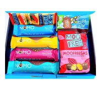 NOMO Chocolate Selection Hamper Gift Box | Moofreesas, Free From, Dairy Free, Gluten Free & Vegan | Budget Friendly | Hamper Exclusive To