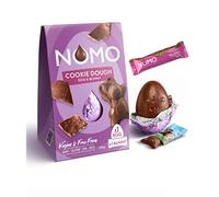 NOMO Cookie Dough Easter Egg with Bunny and Fruit & Crunch Chocolate Bar - Vegan - Dairy Free - Gluten Free - Egg Free - Nuts Free