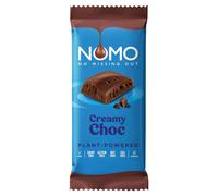 NOMO Creamy Plant-Powered Vegan Chocolate Large Bars, Dairy Free, Gluten Free, Nut Free, Egg Free, 75g (7 bars)