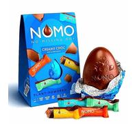 NOMO Creamy Choc Easter Egg 154g | Includes An Easter Postcard | Free From Egg, Gluten, Dairy, Vegan, Halal | Rare Item