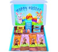 NOMO & Moo Free Easter Chocolate Selection Hamper | Egg Alternative | Dairy Free, Gluten Free, Egg Free, Vegan | Hamper Exclusive To INTERGALACTIC SWEETS