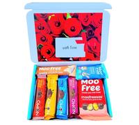 NOMO & Moo Free Valentines With Love | Chocolate Selection Hamper Gift Box | Moofreesas, Free From, Dairy Free, Gluten Free & Vegan | Hamper Exclusive To INTERGALACTIC SWEETS