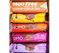 NOMO & MOO FREE Vegan Mini Chocolate Selection Hamper Gift Box | Dairy Free, Gluten Free, Vegetarian, Lactose Free | Exclusive To INTERGALACTIC SWEETS