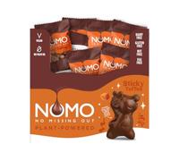 NOMO Sticky Toffee Reindeer, Free from and Vegan, Pack of 25 X 25g Individually Wrapped