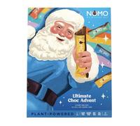 NOMO Ultimate Choc Christmas Advent Calendar, 24 Mini Bars, 1 Full Size Caramel Bar, Plant-Powered, Vegan, Dairy-Free, Gluten-Free, Nut-Free, Egg-Free, 320 gram