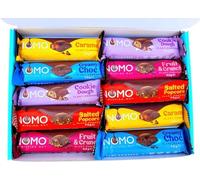 NOMO Vegan Chocolate Selection Box | Mini Hamper | Large Range Of Flavours | Free From, Egg Free, Dairy Free, Gluten Free, Nut Free | 10 bars