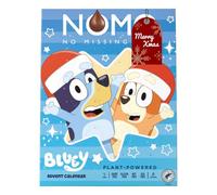NOMO'S Bluey Advent Calendar 70g, 24 Creamy Choc Drops, Dairy Free & Vegan Chocolate Christmas Countdown, Festive Gift
