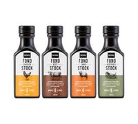 NOMU Chicken, Beef, Lamb & Vegetable Stock Broth Concentrate, Gluten Free