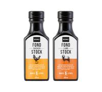 NOMU Chicken & Lamb Stock Broth Concentrate 200ml - Makes 6L, Gluten Free