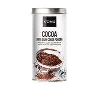 NOMU Cocoa Powder - Baking, Cooking, Cake Making, Hot Chocolate (150g) Rich Dark Flavour, Vegan, Kosher, Halaal