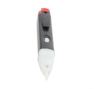 Non- AC Voltage Tester Pen with Dual LED Indicators, Neon Light Live Wire Detector for Electricians - ABS Body, Chrome Vanadium Steel Magn(A)