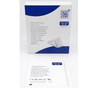 Non-Adherent Impregnated Wound Contact Layer Dressings - Pack of 10 | Soothing Wound Dressing for Sensitive Skin (7.5cm x 10cm)