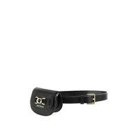 Non-adjustable and non-reversible belt for women Guess Nadira H25 Noir L