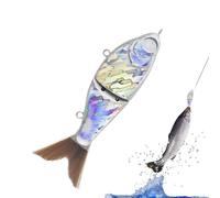 Non Alcoholic Bait, Ceeaver Virgin - 2 Segments Glide Bait Tail Soft | Artificial Fishing Baits for Sweeteners and Saltwater, Artificial Fishing Baits, Fishing Accessories for
