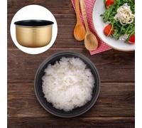 Non- Aluminum Alloy Rice Cooker Inner Pot Replacement Liner with Measurement Marks, Large Capacity Cooking Pot for Standard Electric Rice Cook(5L)