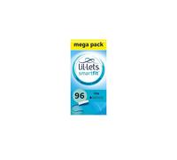 Lil-Lets Non-Applicator Lite Tampons X 96, (6 Packs of 16 Tampons), for Light Flow, 1 Droplet, Plant-Based, SmartFit Non-App Tampon