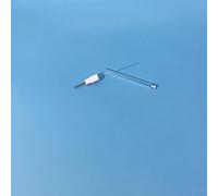 Non-Aqueous Ag/Ag+ Silver Reference Electrode for Electrochemical Experiments, 4mm/6mm Diameter 1pc(Diameter4mm)