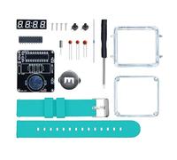 Non-Battery LED Watch Straps Kits Easy 30 Minutes with Display Screen and Reusable Silicone Components Electronics for Beginners