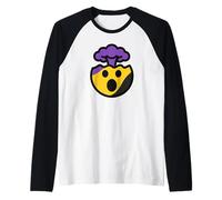 Non Binary Blown Mind Pride Flag Colors Nonbinary Trans Raglan Baseball Tee