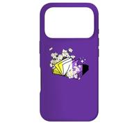 Non-Binary Book Lover Nonbinary Daisy LGBT Reading Pride Case for iPhone 17 Pro