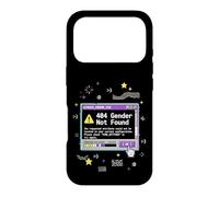 Non Binary Error 404 Gender Not Found Case for iPhone 17 Pro