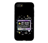 Non Binary Error 404 Gender Not Found Case for iPhone SE (2020) / 7/8