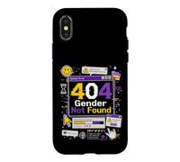 Non Binary Error 404 Gender Not Found Case for iPhone X/XS