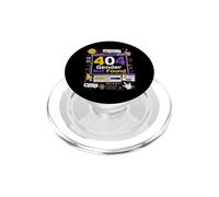 Non Binary Error 404 Gender Not Found PopSockets PopGrip for MagSafe