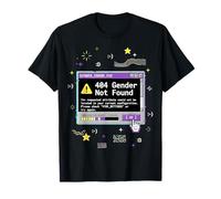 Non Binary Error 404 Gender Not Found T-Shirt