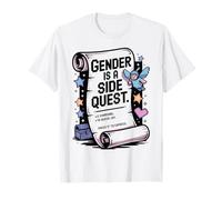 Non-Binary Gamer Gender is a Side Quest Video Game Queer T-Shirt