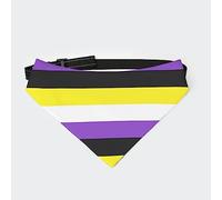 Non-Binary Genderqueer Pride Flag Dog Bandana Collar Pet Triangle Scarf Cat Kerchief with Adjustable Buckle