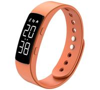 Non Bluetooth Fitness Tracker Pedometer Watch Step Counter Activity Tracker Sleep Tracker Alarm Clock Stopwatch Digital Waterproof Fitness Watch for Kids Adult Seniors Teen