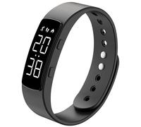 Non Bluetooth Fitness Tracker Pedometer Watch Step Counter Activity Tracker Sleep Tracker Alarm Clock Stopwatch Digital Waterproof Fitness Watch for Kids Adult Seniors Teen