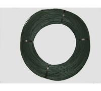 Non Branded Bradfords Green PVC Straining Wire 50m Coil 3.15
