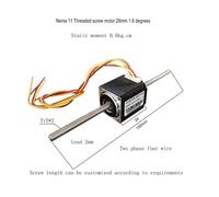 Non-captive NEMA 11 stepper electronic starter linear stepper electronic starter NEMA11 with 150mm Tr5*2 lead screw included IINKUEYK