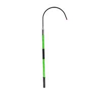 Non-Conductive Electrical Rescue Hook, High Voltage Insulated Rescue Pole For Emergency Care, 100kg/220lbs Load-Bearing Body Pull Stick For Fire Electrician, Industrial(Green,3m/9.8ft)