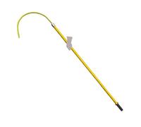 Non-Conductive Electrical Safety Pole, High Voltage Environment Insulated Emergency Tool,for Factories Substations Use(Yellow,2 meters)