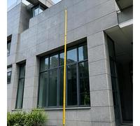 Non-Conductive Measurement Stick for Height, 6 8 10 12 15 18 M Extendable Measuring Pole with Hook, Lightweight Height Surveying Tool