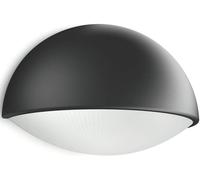 Non-Connected This half-moon Philips myGarden Dust LED wall light in alumini NEW