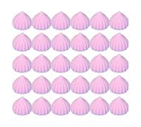 Non-Consumable Butter Flower Meringue Candy Simulation Accessories for Retail Bakery, Dessert Shop, and DIY Decoration (Pink)