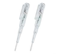 Non Contact AC Voltage Detector Pen with LED Indicator and Insulated Construction for Safe Electrical Testing (2pcs)